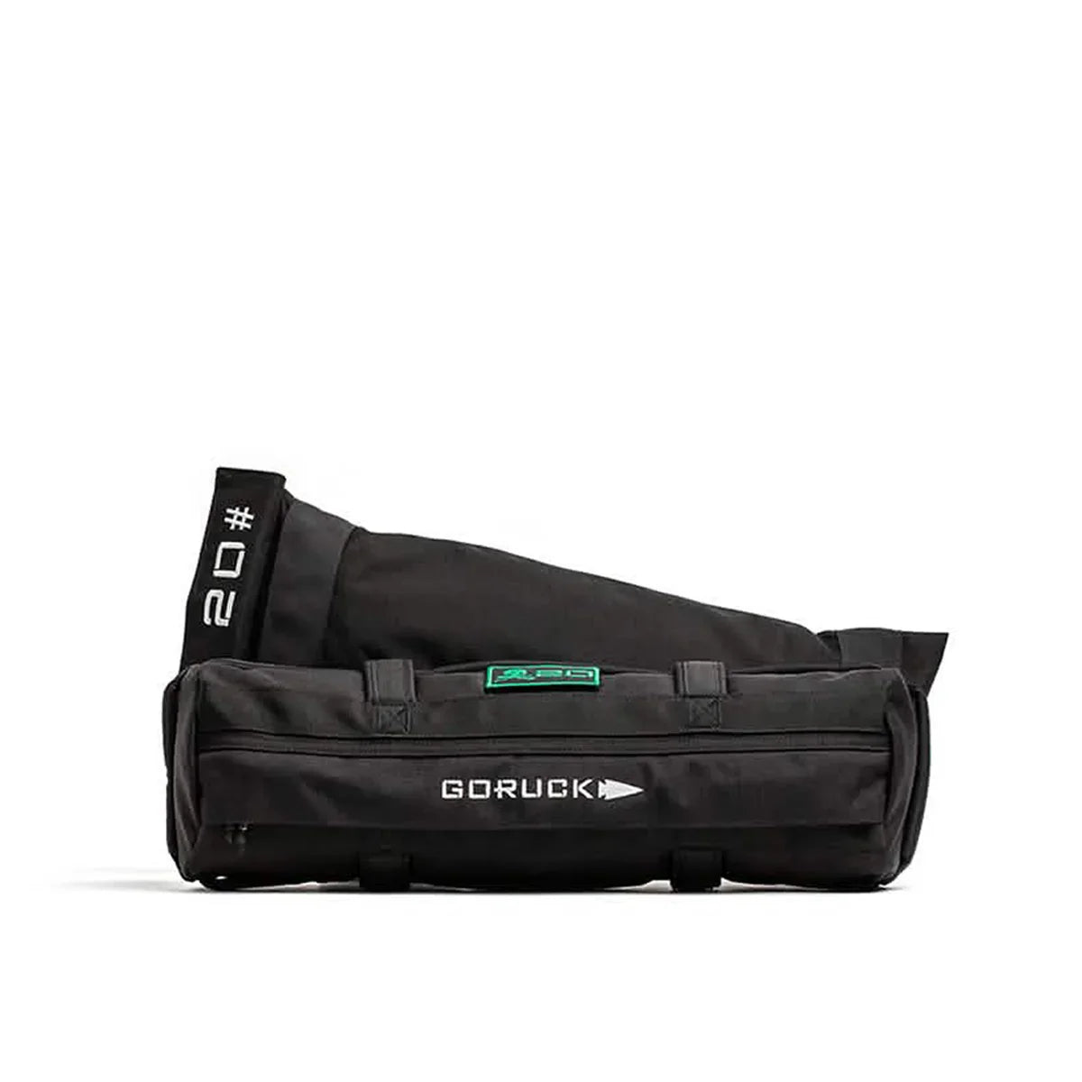 GORUCK 20LB sandbag kit with black filler bag, durable fitness training gear